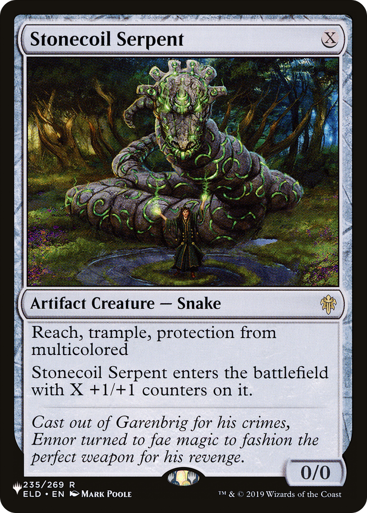 Stonecoil Serpent (ELD-235) - The List