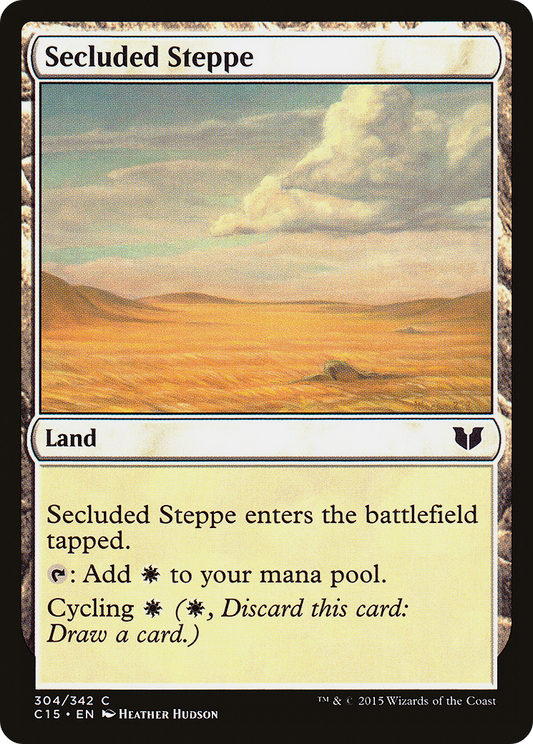 Secluded Steppe (304) - Commander 2015