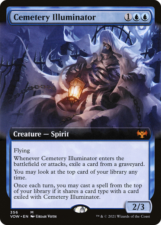 Cemetery Illuminator (Extended Art) [Innistrad: Crimson Vow] Foil