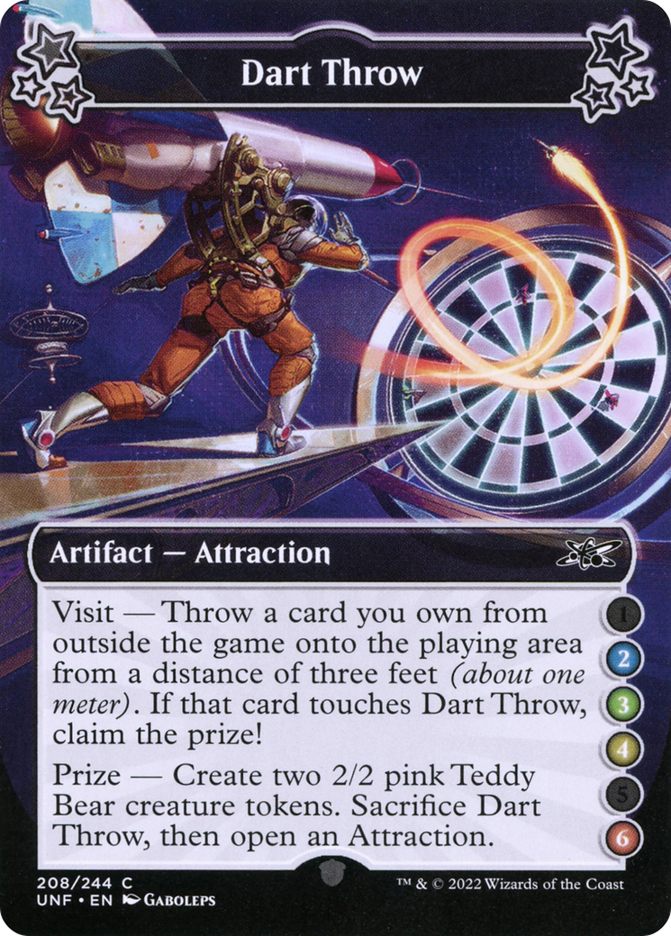 Dart Throw (208a) - Unfinity
