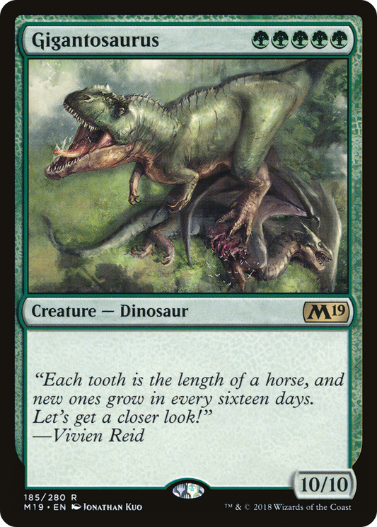 Gigantosaurus (185) - Core Set 2019