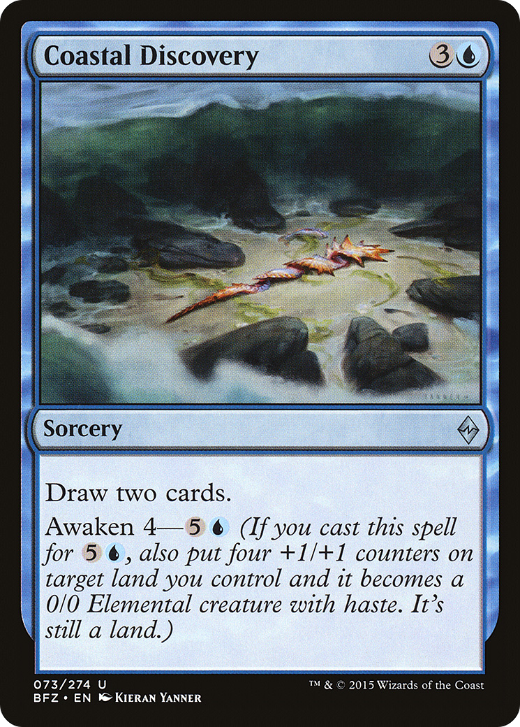 Coastal Discovery (073) - Battle for Zendikar
