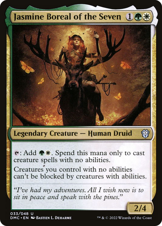 Jasmine Boreal of the Seven [Dominaria United Commander] Foil