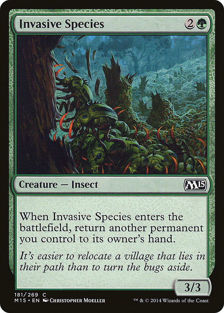 Invasive Species (181) Foil - Magic 2015