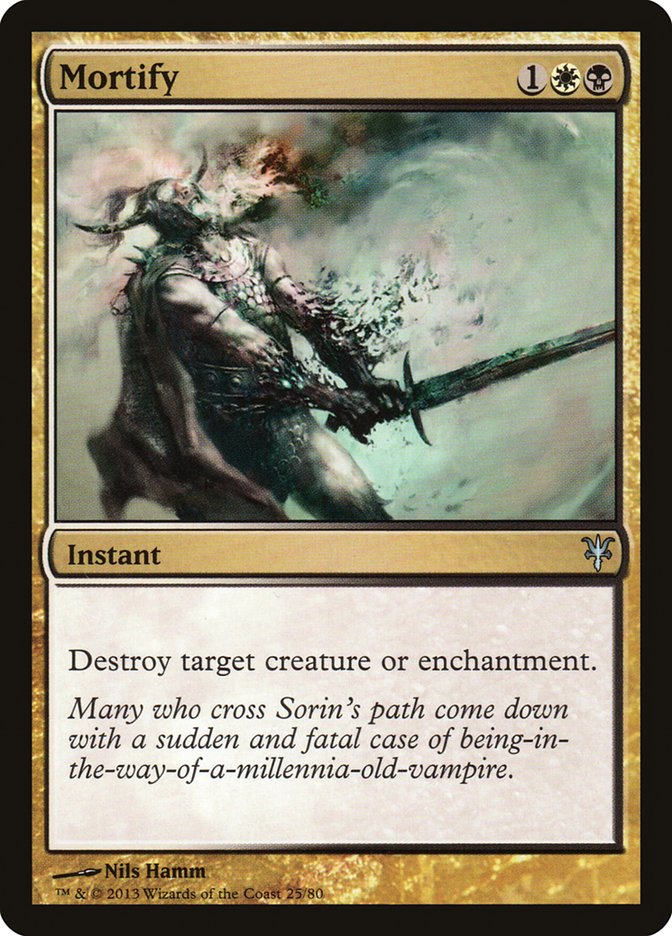Mortify (025) - Duel Decks: Sorin vs. Tibalt