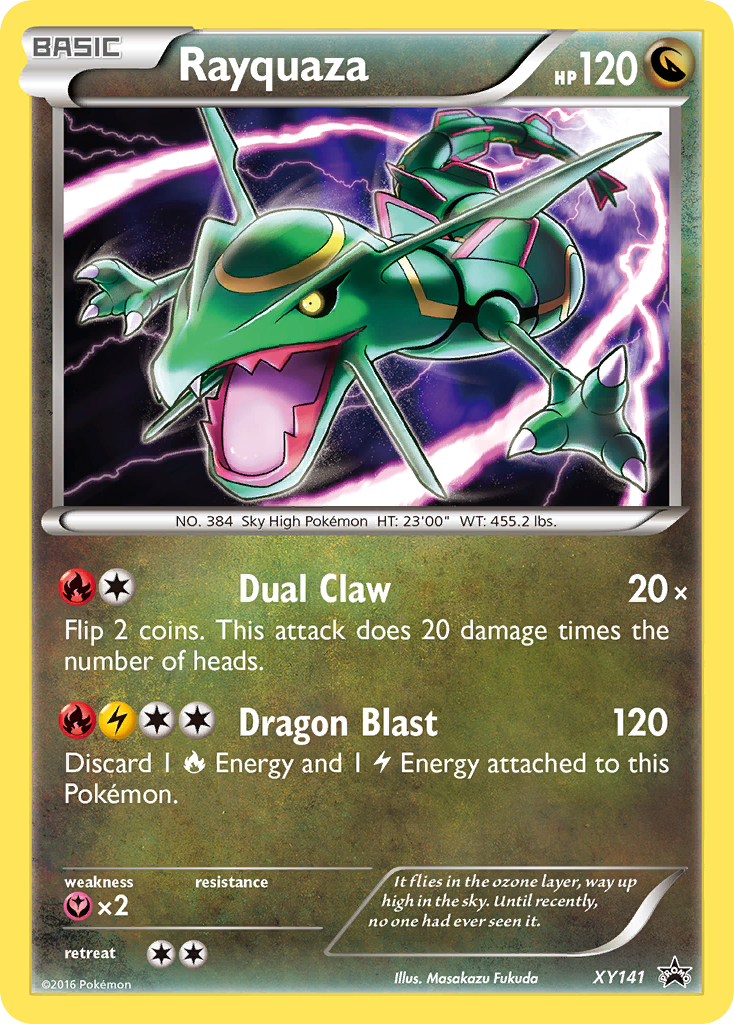 Rayquaza (XY141) [XY: Black Star Promos] | Silver Goblin