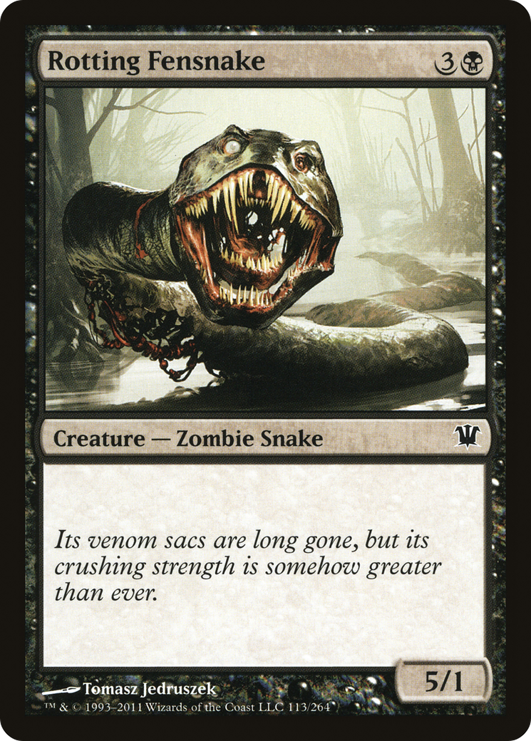 Rotting Fensnake (113) - Innistrad