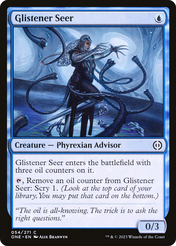 Glistener Seer (054) Foil - Phyrexia: All Will Be One