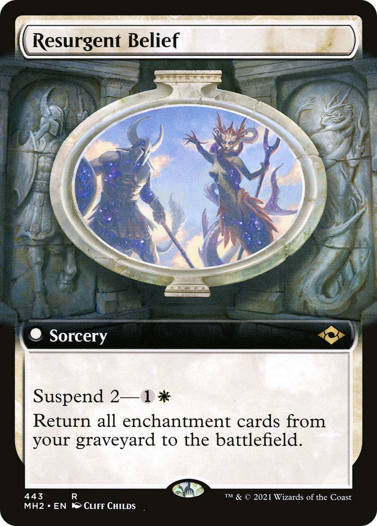 Resurgent Belief (Extended Art) [Modern Horizons 2] Foil