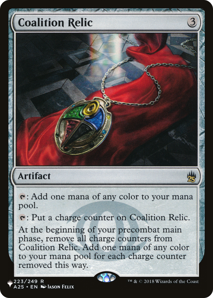 Coalition Relic (A25) [The List Reprints] | Silver Goblin