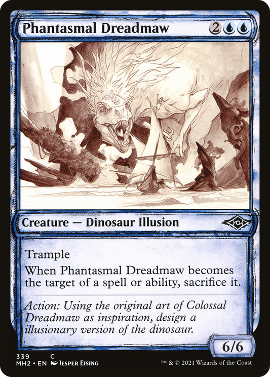 Phantasmal Dreadmaw (Showcase) (339) - Modern Horizons 2