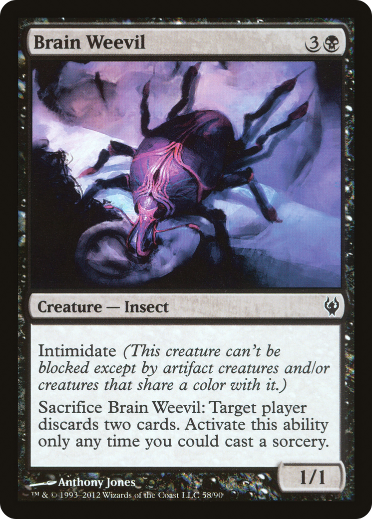 Brain Weevil (058) - Duel Decks: Izzet vs. Golgari