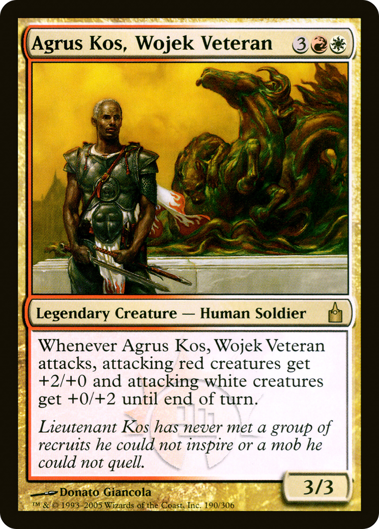 Agrus Kos, Wojek Veteran [Ravnica: City of Guilds] Foil