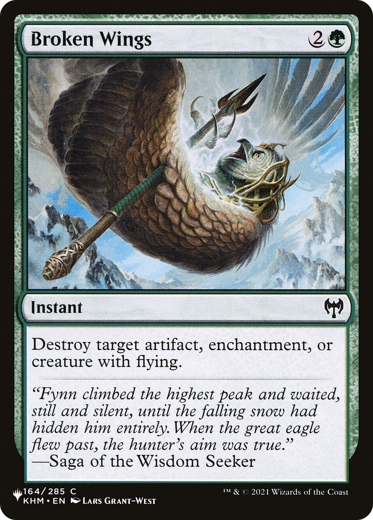 Broken Wings (KHM-164) - The List