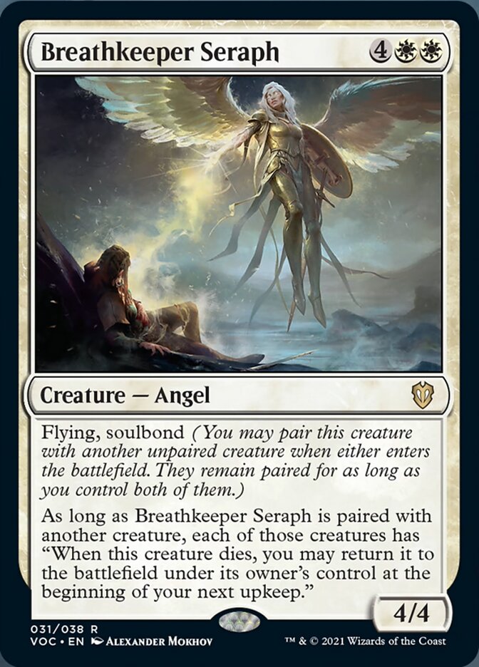 Breathkeeper Seraph [Innistrad: Crimson Vow Commander] | Silver Goblin