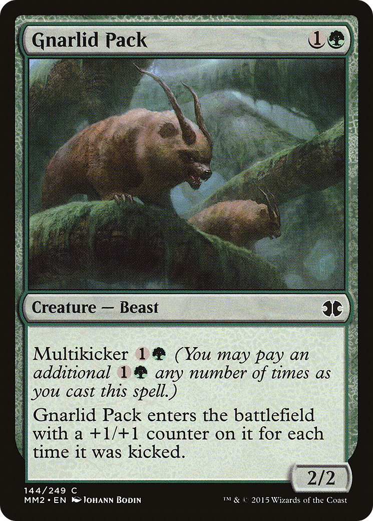 Gnarlid Pack (144) - Modern Masters 2015
