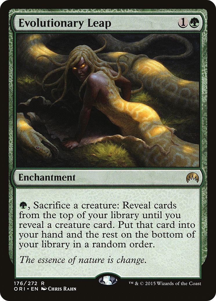 Evolutionary Leap (176) Foil - Magic Origins