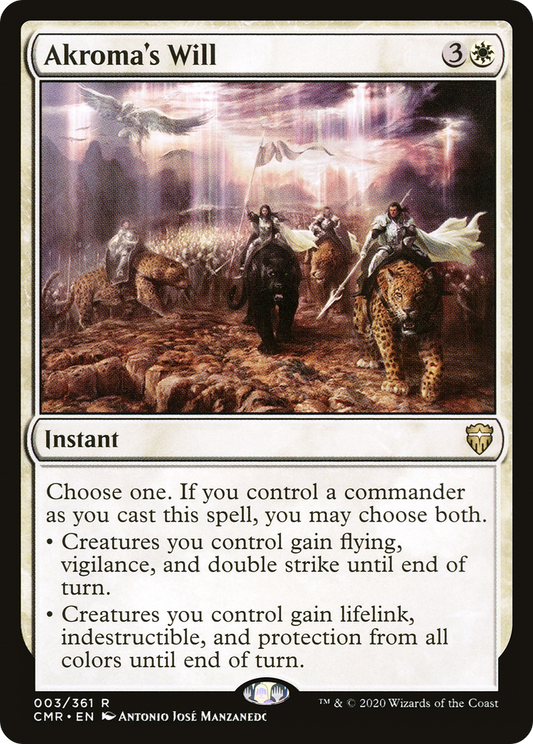 Akroma's Will [Commander Legends] Foil