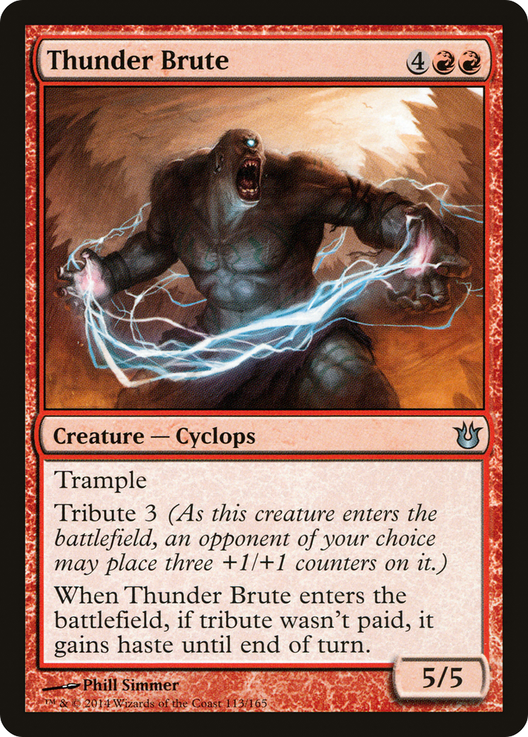 Thunder Brute (113) - Born of the Gods