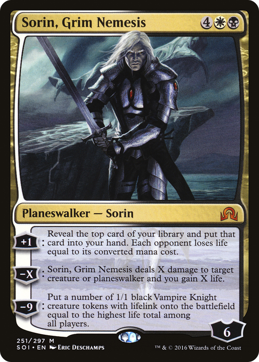 Sorin, Grim Nemesis [Shadows over Innistrad] Foil
