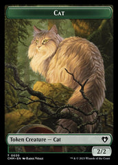 The Monarch // Cat (0030) Double-Sided Token [Commander Masters Tokens] | Silver Goblin