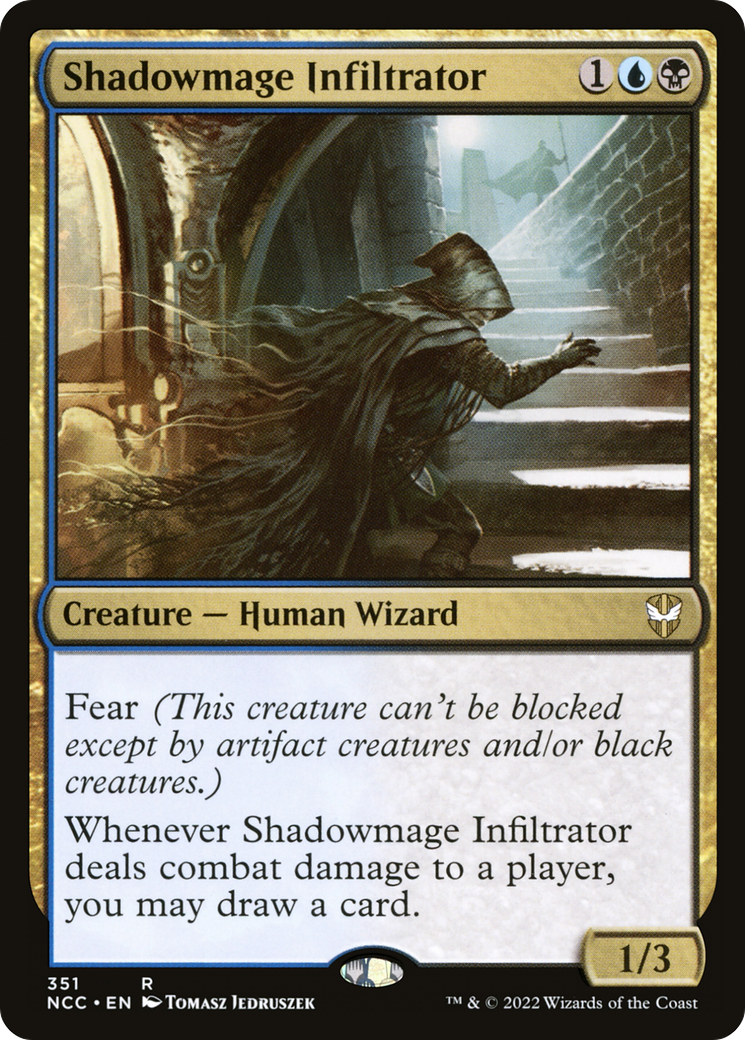 Shadowmage Infiltrator [Streets of New Capenna Commander] | Silver Goblin