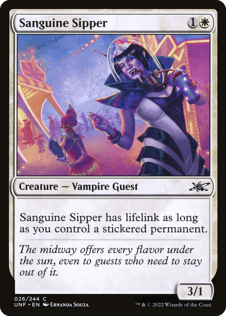 Sanguine Sipper (026) - Unfinity