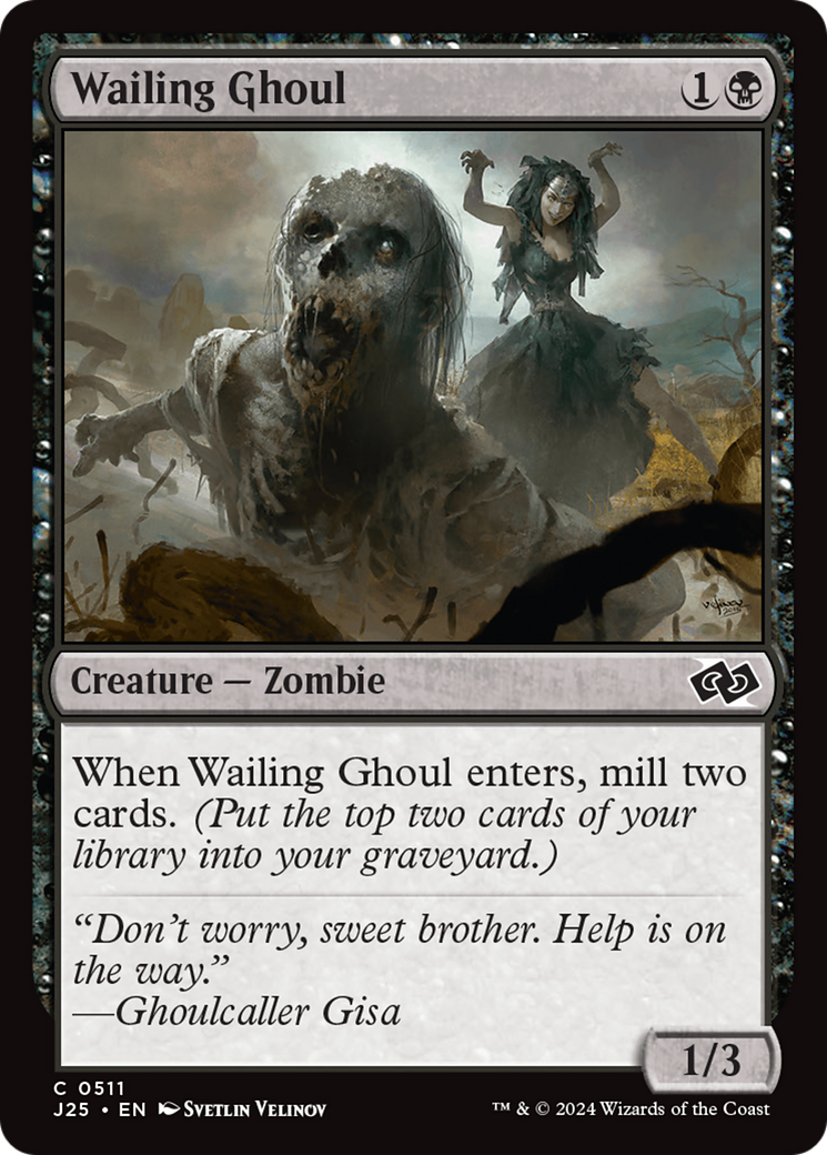 Wailing Ghoul [Foundations Jumpstart] | Silver Goblin