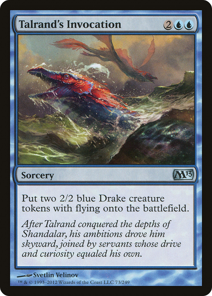 Talrand's Invocation (073) Foil - Magic 2013