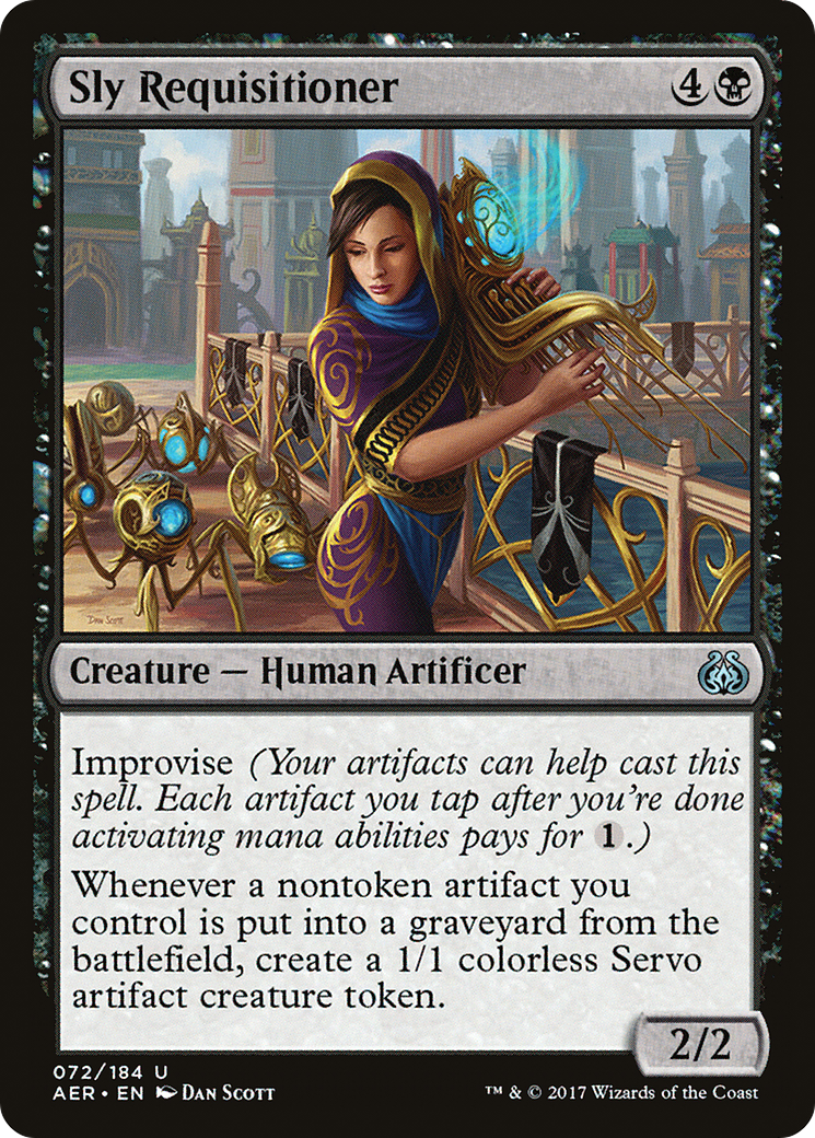 Sly Requisitioner (072) Foil - Aether Revolt
