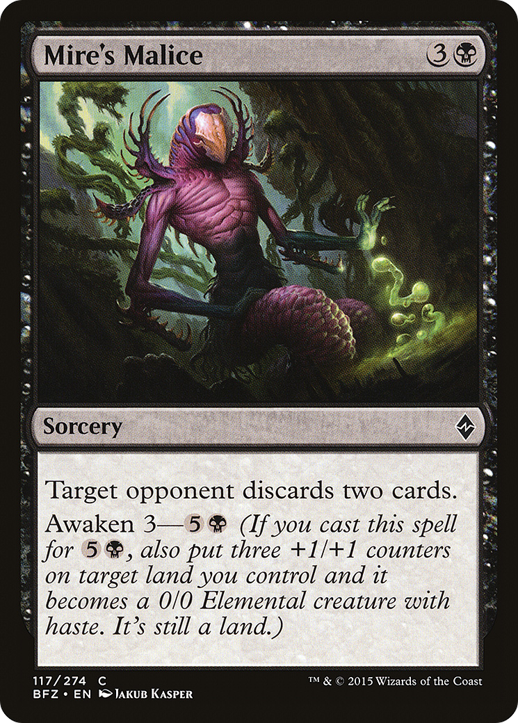 Mire's Malice (117) - Battle for Zendikar