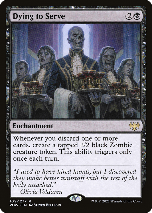 Dying to Serve (109) - Innistrad: Crimson Vow