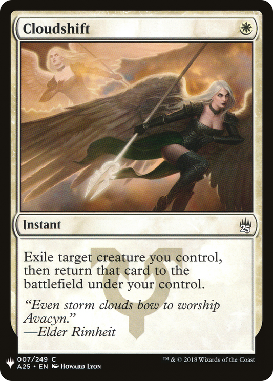 Cloudshift (A25-7) - The List