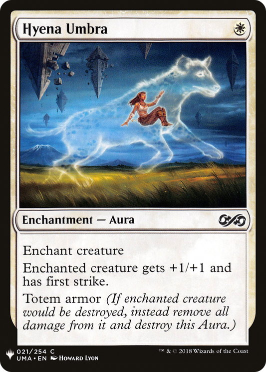 Hyena Umbra (UMA-21) - The List