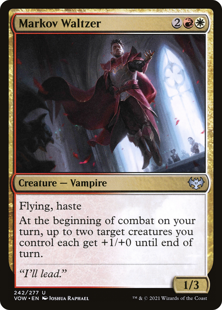 Markov Waltzer (242) Foil - Innistrad: Crimson Vow