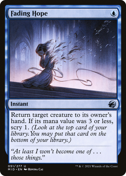 Fading Hope (051) - Innistrad: Midnight Hunt