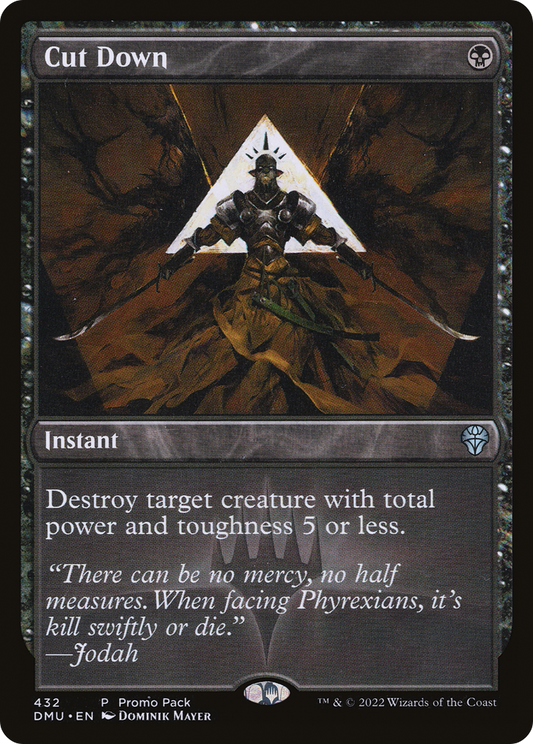 Cut Down (Promo Pack) [Dominaria United Promos] Foil