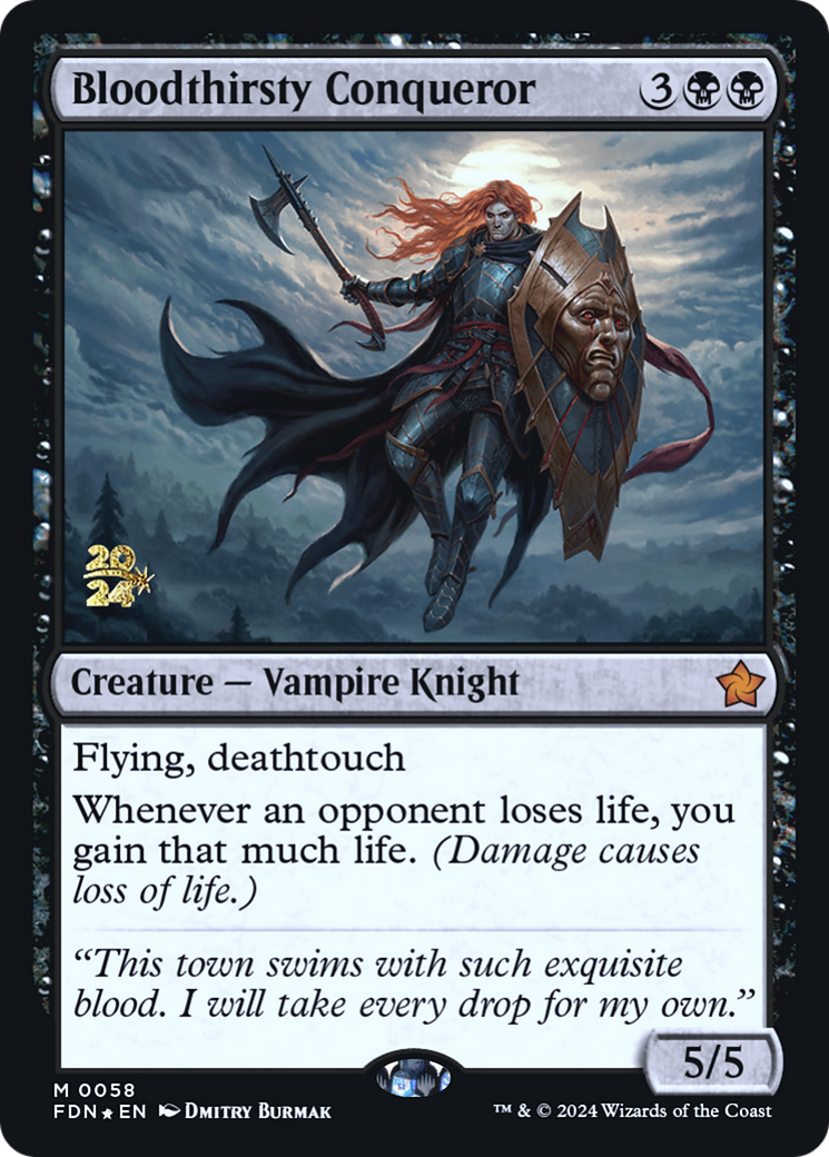 Bloodthirsty Conqueror Foil (58S)