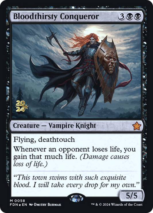 Bloodthirsty Conqueror Foil (58S)