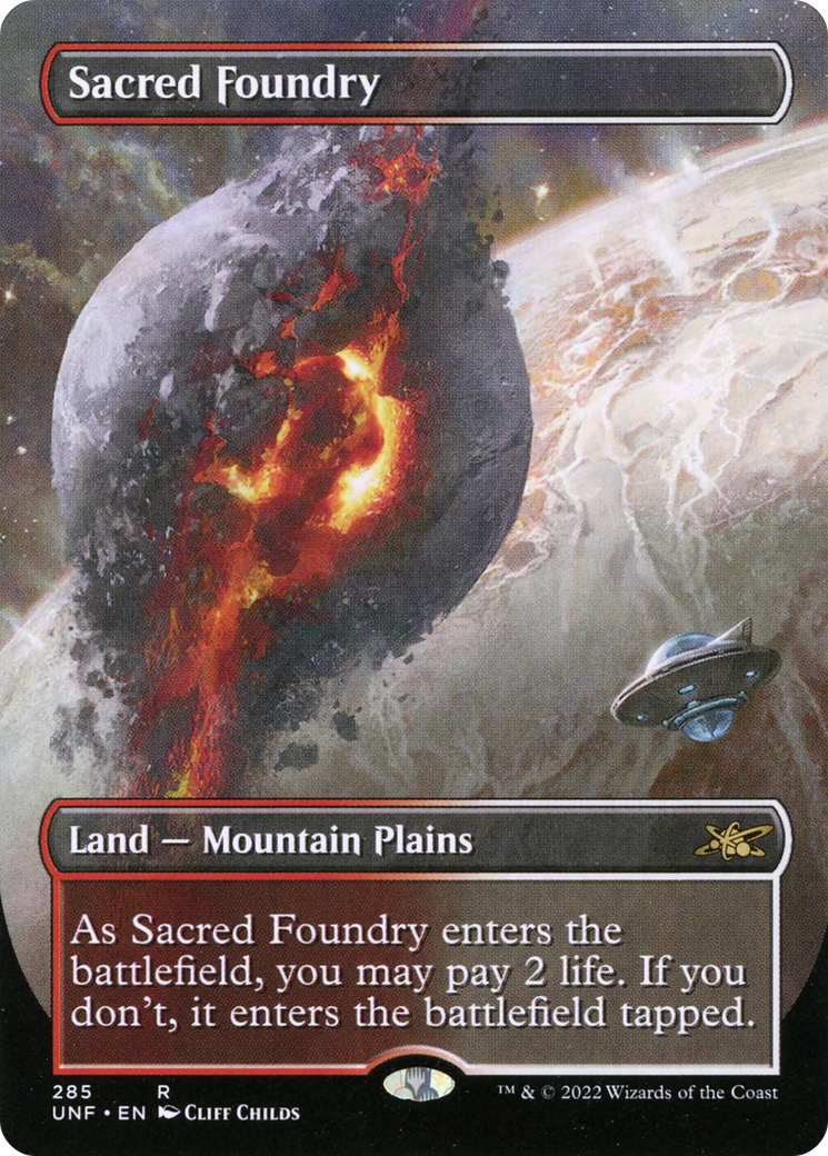 Sacred Foundry (Borderless) (285) - Unfinity
