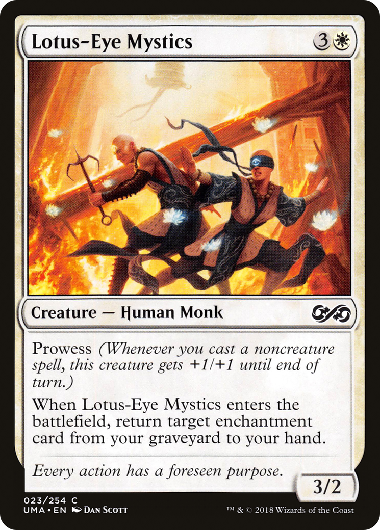 Lotus-Eye Mystics (023) Foil - Ultimate Masters
