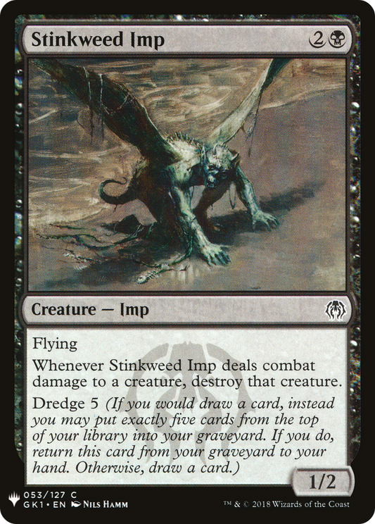 Stinkweed Imp (GK1-53) - The List