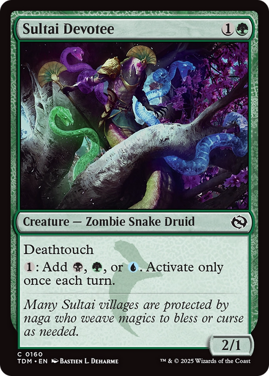 Sultai Devotee (160) Foil - Tarkir: Dragonstorm