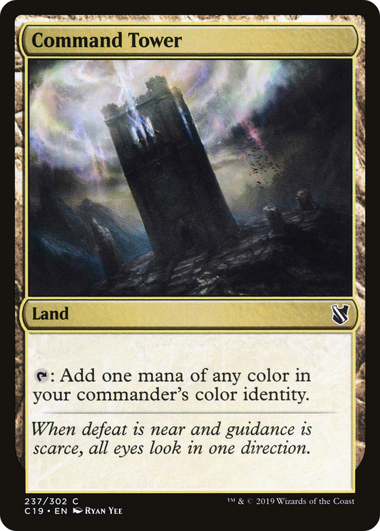 Command Tower (237) - Commander 2019