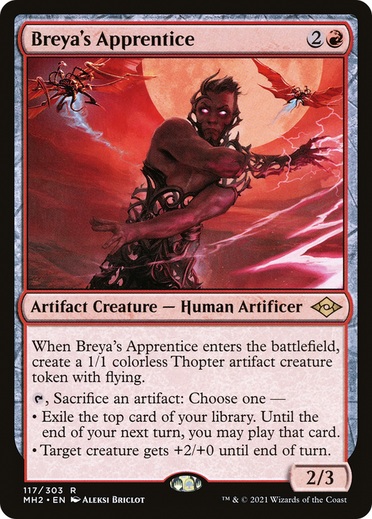 Breya's Apprentice (117) Foil - Modern Horizons 2