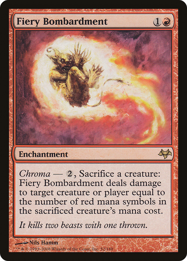 Fiery Bombardment (052) - Eventide