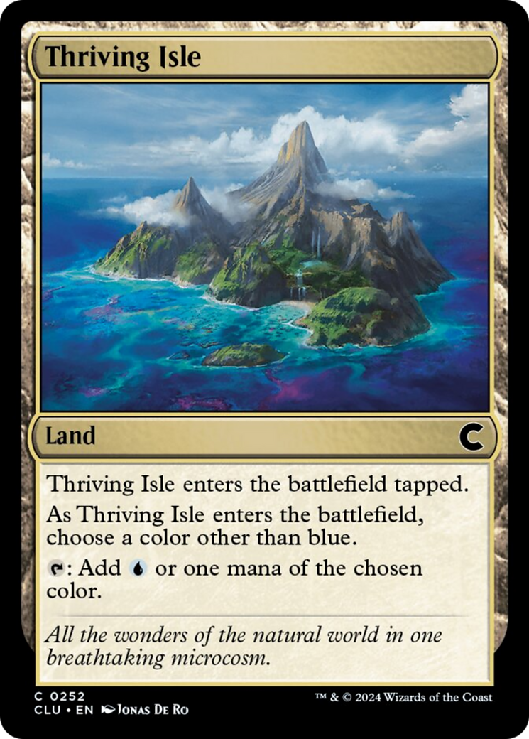 Thriving Isle [Ravnica: Clue Edition] | Silver Goblin