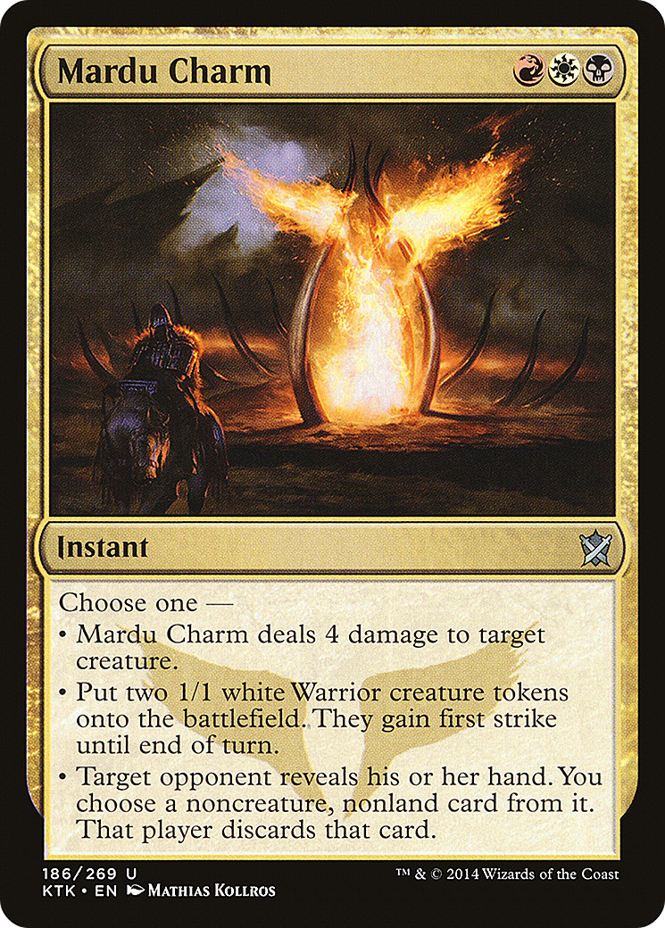 Mardu Charm (186) - Khans of Tarkir