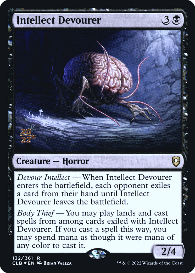 Intellect Devourer (132) Foil - Battle for Baldur's Gate Promos