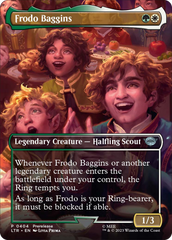 Frodo Baggins (Borderless Alternate Art) [The Lord of the Rings: Tales of Middle-Earth] | Silver Goblin